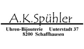 Logo A.K. Spühler Uhren Bijouterie Schaffhausen